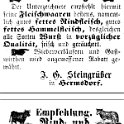 1874-07-03 Hdf Fleischwaren Steinrueber